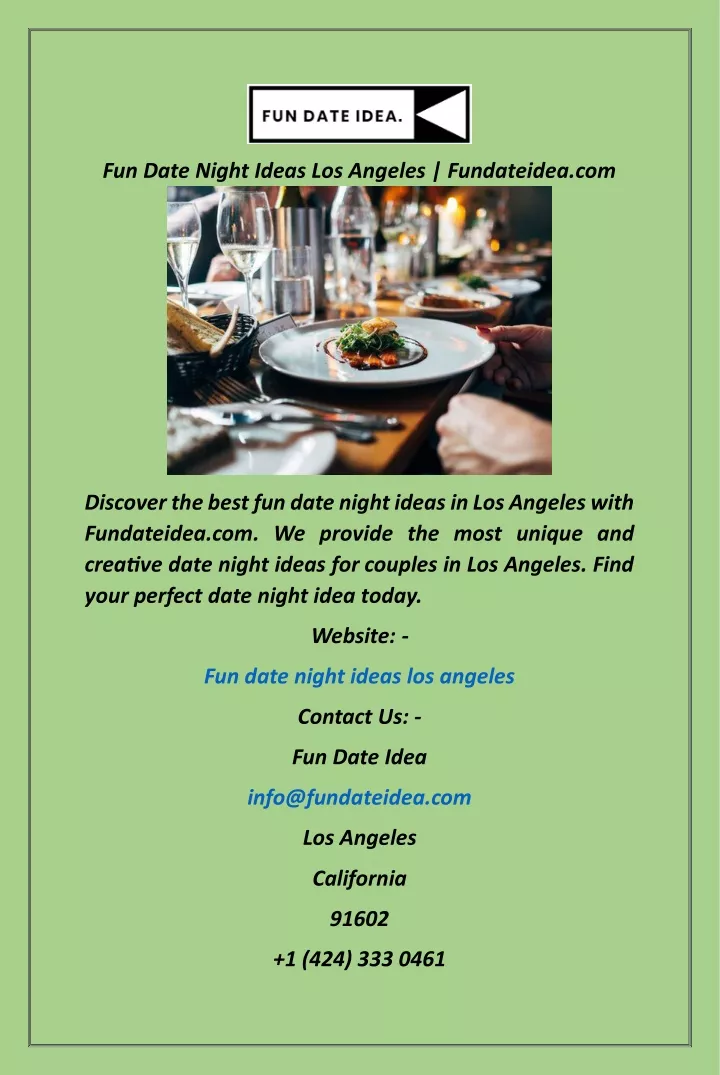 ppt-fun-date-night-ideas-los-angeles-fundateidea-powerpoint