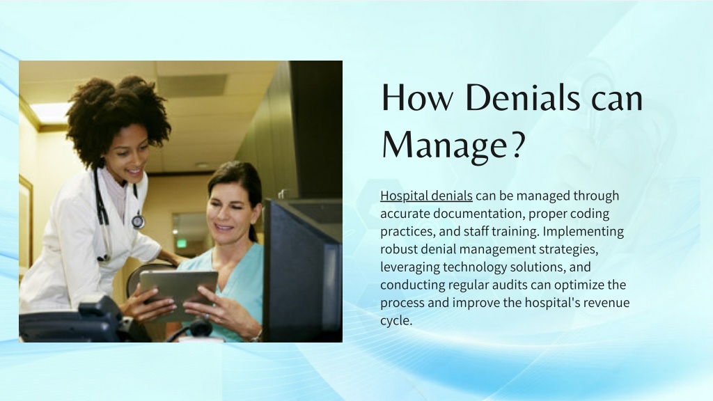 PPT - Hospital Denial Management Solutions PowerPoint Presentation ...