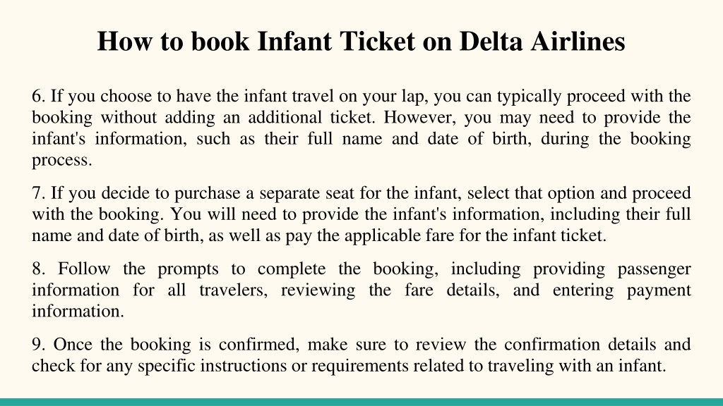 delta infant travel page
