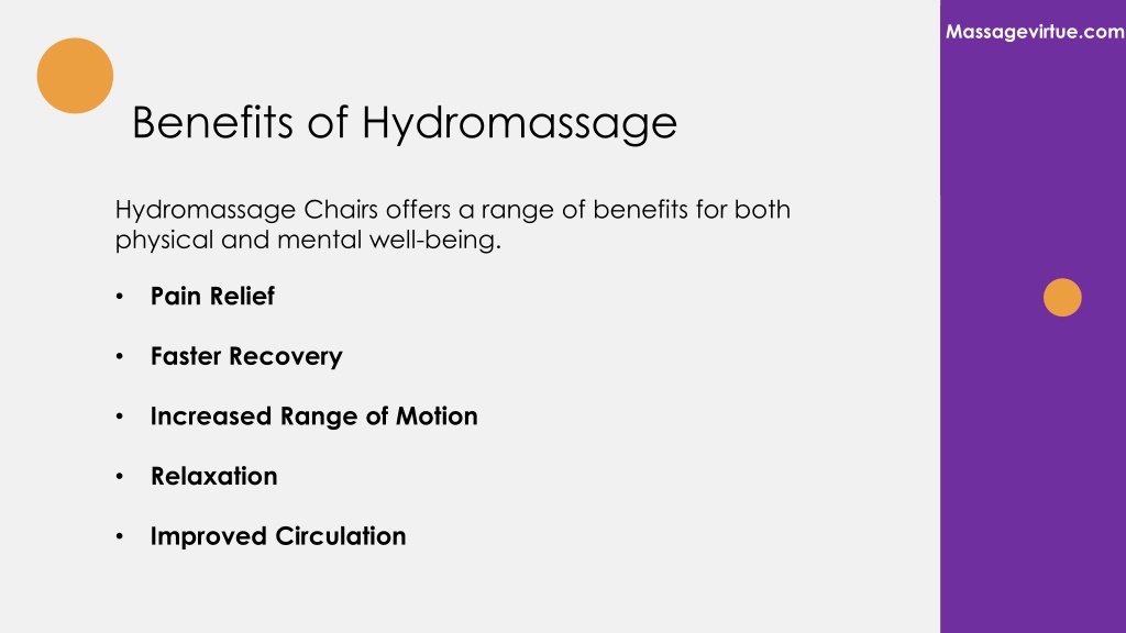 Ppt Massage Chair Vs Hydromassage Chairs Powerpoint Presentation Free Download Id12178824 