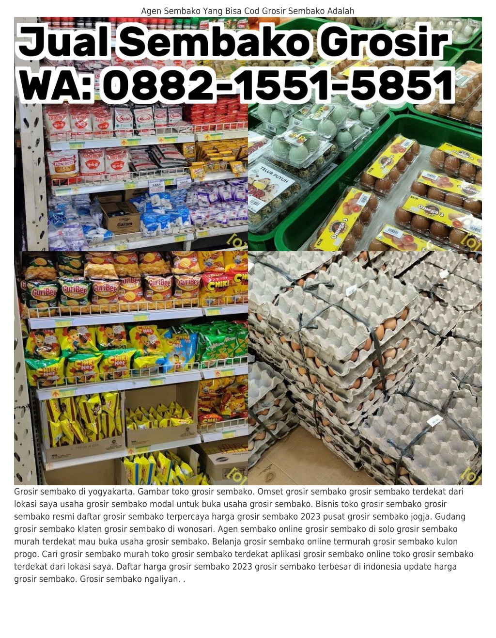 Ppt ౦882~1551~5851 Wa Cek Harga Grosir Sembako Mau Buka Usaha