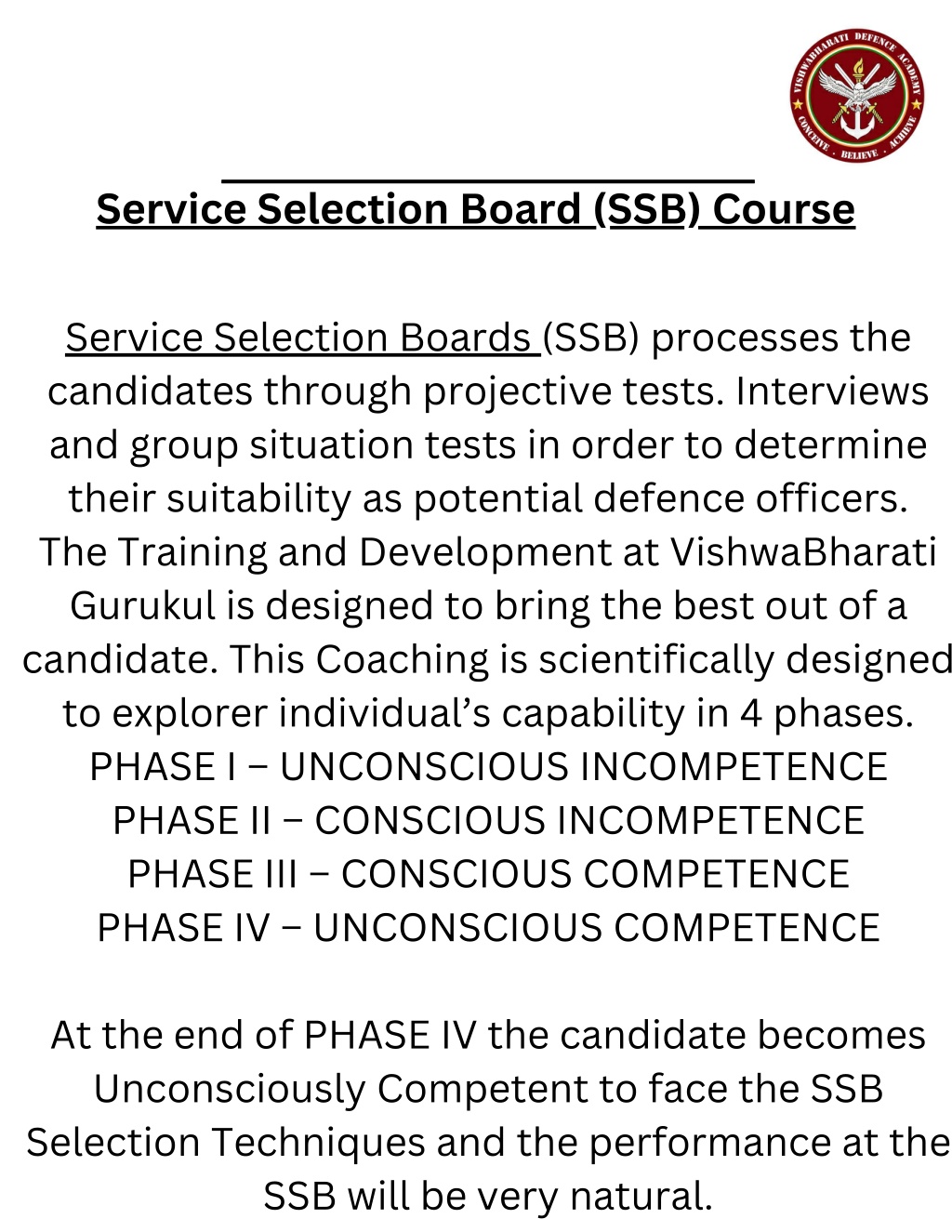 PPT Service Selection Board SSB Course PowerPoint Presentation Free Download ID