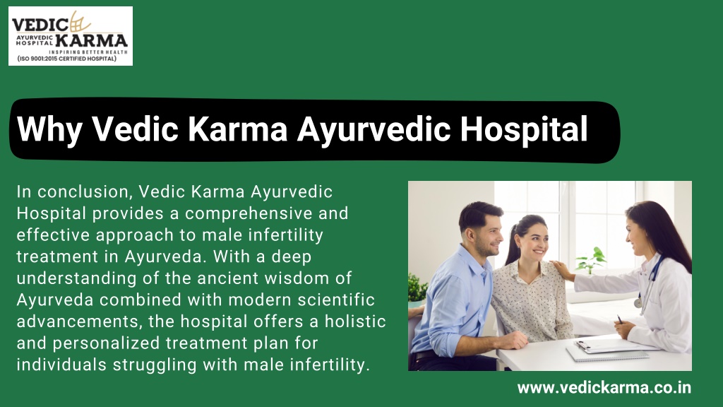 Ppt Male Infertility Treatment In Ayurveda Vedic Karma Powerpoint