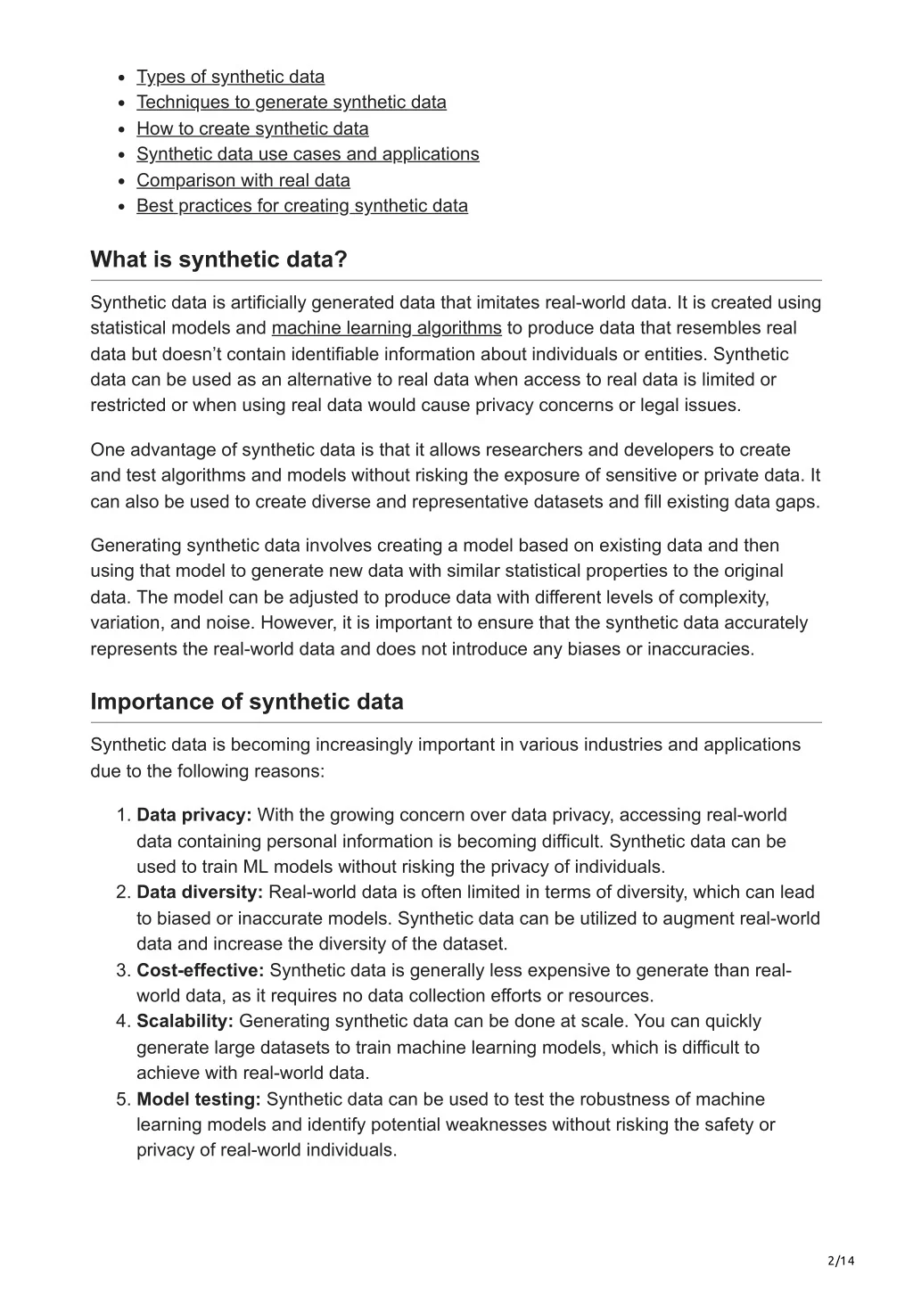 PPT - What is synthetic data and how to create it PowerPoint ...