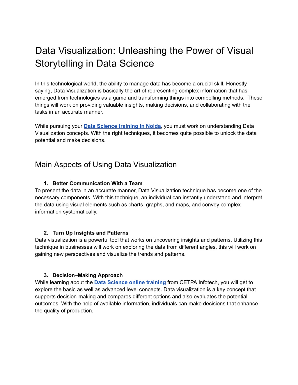 PPT - Data Visualization_ Unleashing The Power Of Visual Storytelling ...