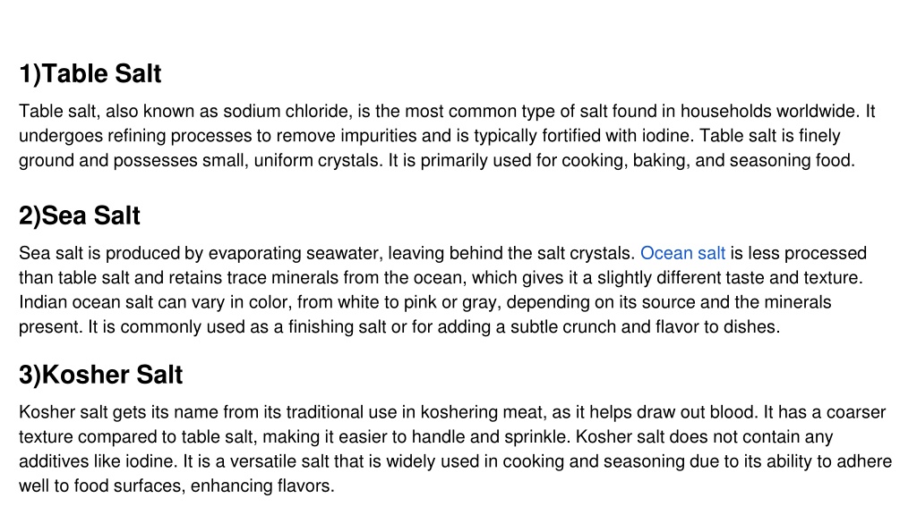 Ppt - How Many Different Kinds Of Salts Are There  Powerpoint 