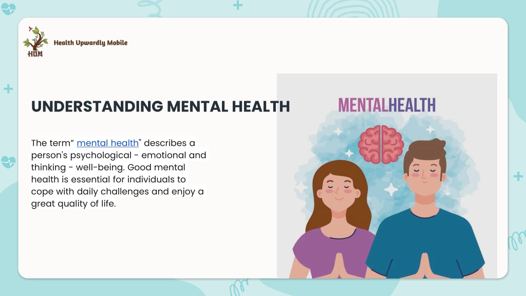 PPT - THE RELATIONSHIP BETWEEN PHYSICAL AND MENTAL HEALTH HOW ONE ...