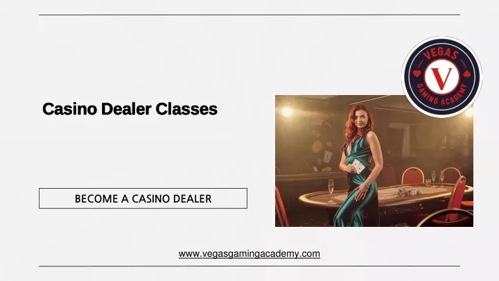 dealer classes for casino near me