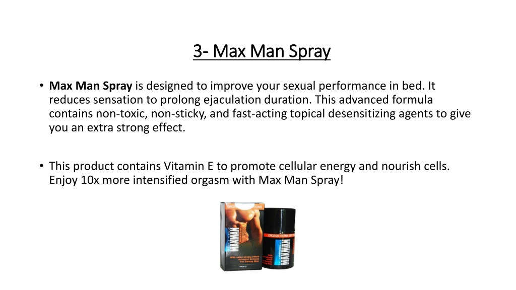 Ppt The Best Sex Delay Sprays Powerpoint Presentation Free Download