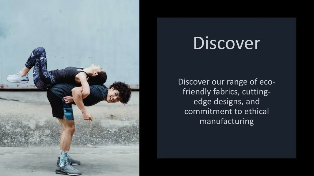 PPT Ecofriendly Activewear by Gym Clothes Embrace Sustainable