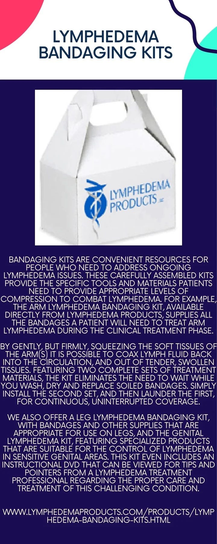 PPT Lymphedema Bandaging Kits convenient resources PDF PowerPoint