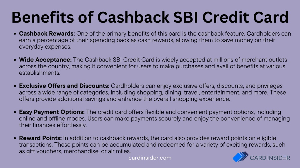 Ppt Cashback Sbi Credit Card Powerpoint Presentation Free Download Id12211510 8839