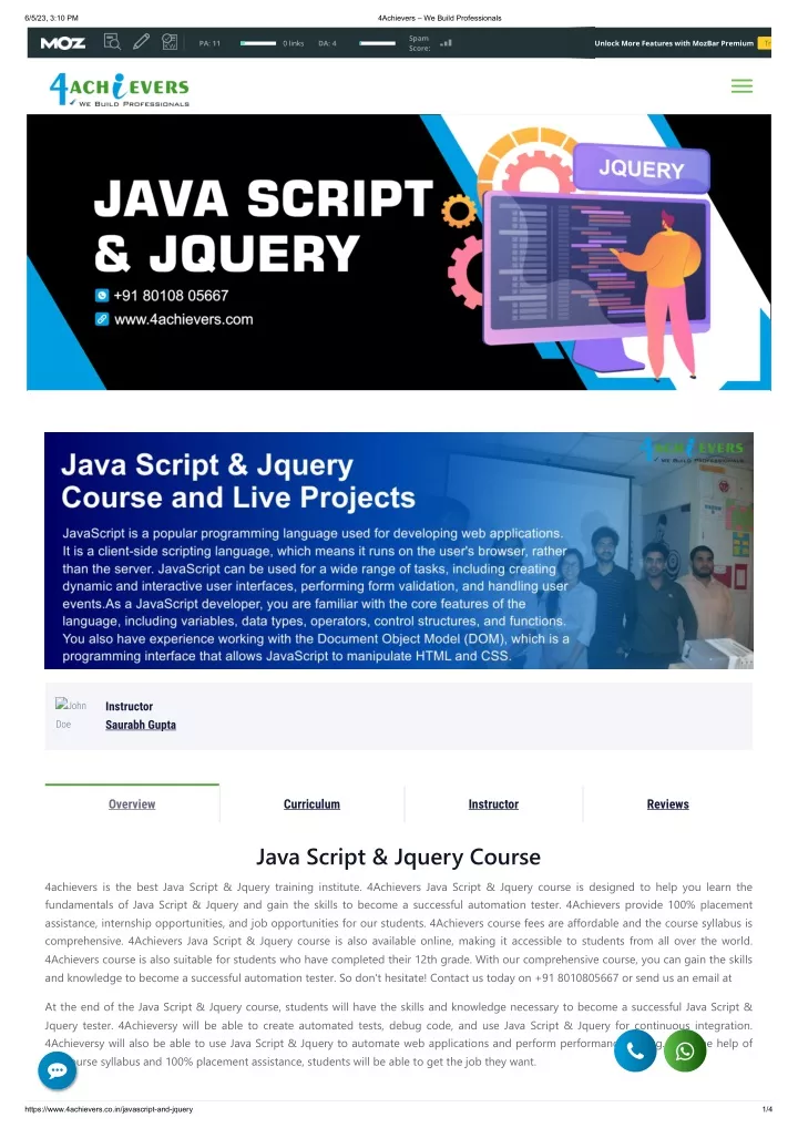 js full course