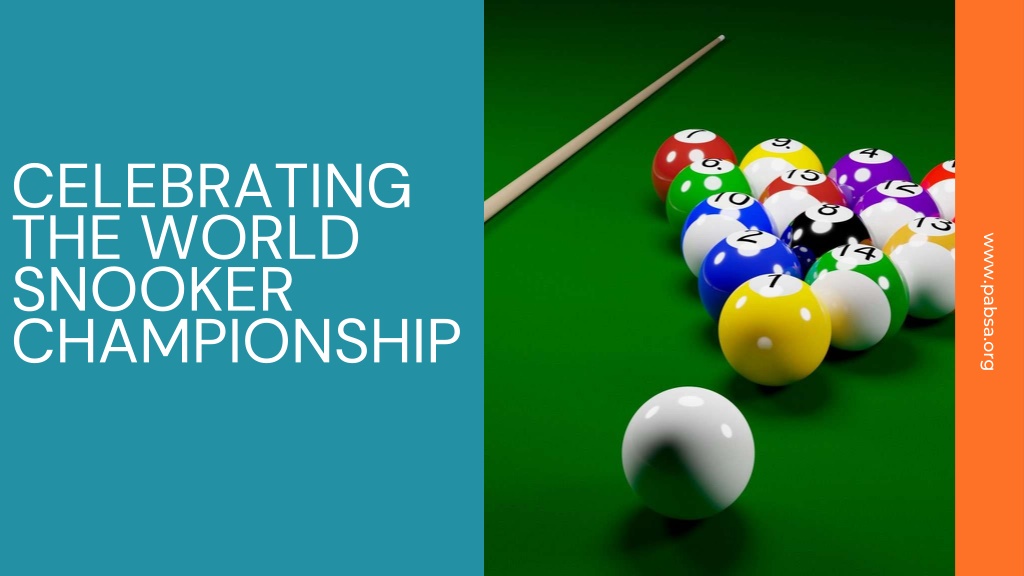 PPT Celebrating the World Snooker Championship PowerPoint