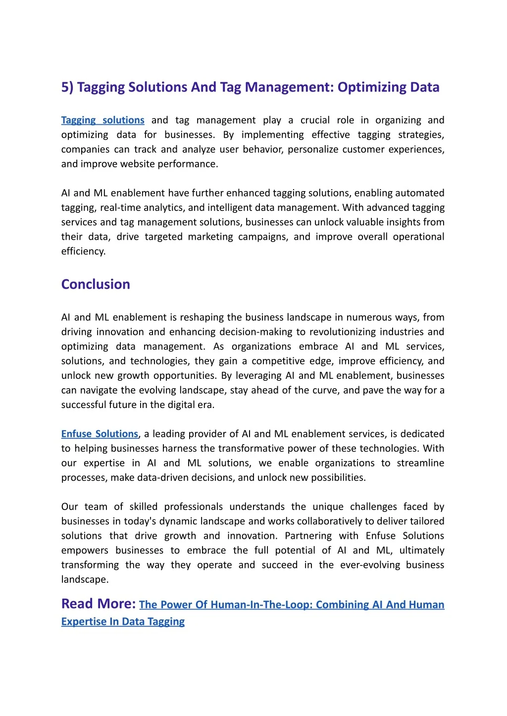 Tagging Strategy Examples PPT - 5 Ways That AI And ML Are Transforming The Business Landscape ...