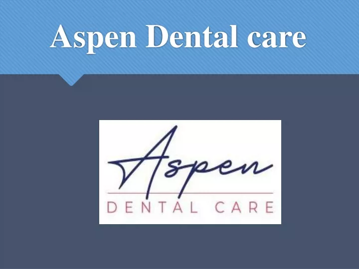 PPT Best Root Canal Treatment in Bangalore Aspen Dental Care