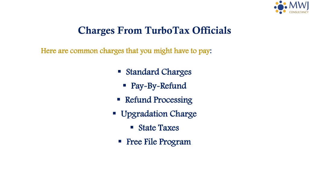 PPT Why Is TurboTax Charging Me? Top Reasons & How To Avoid