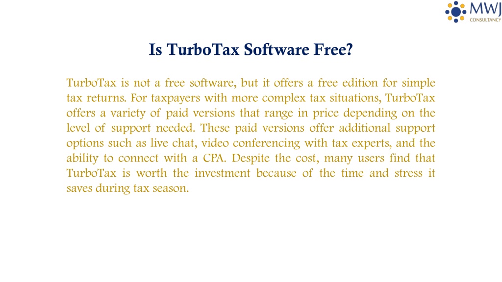 PPT Why Is TurboTax Charging Me? Top Reasons & How To Avoid