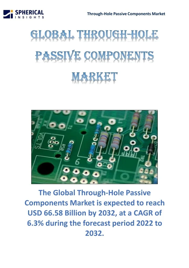 PPT Global ThroughHole Passive Components Market PowerPoint