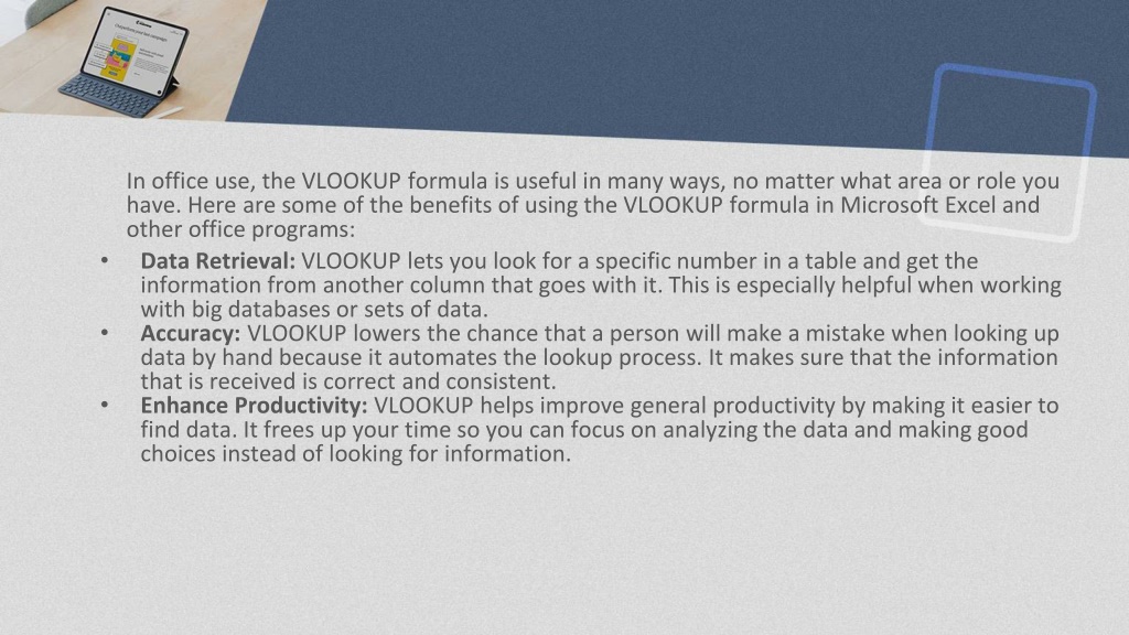 ppt-what-are-the-benefits-of-vlookup-in-excel-powerpoint