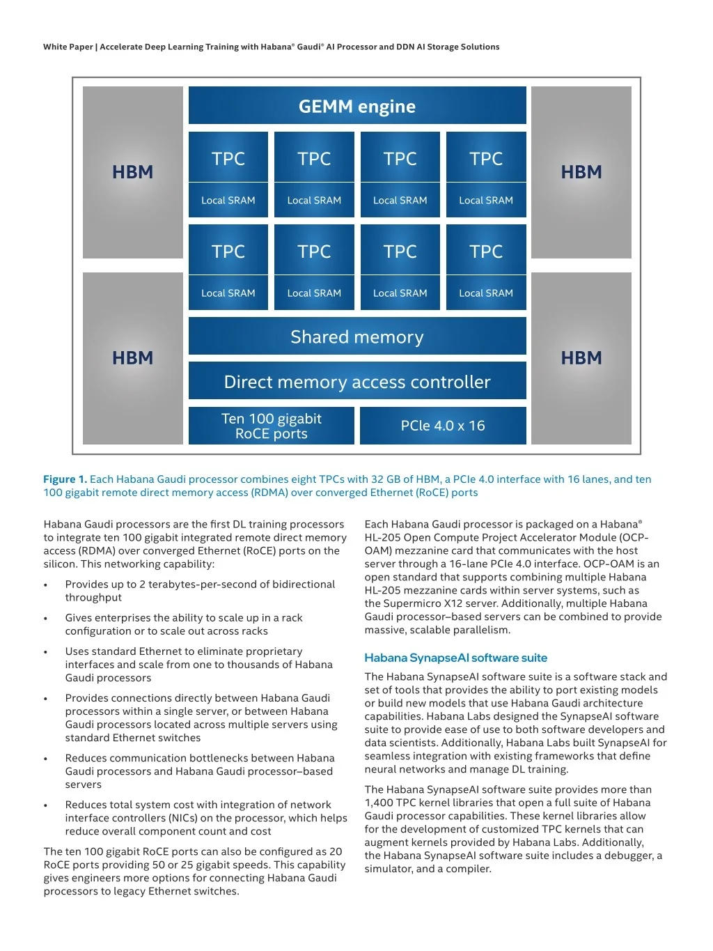 PPT Accelerate Deep Learning Training With Habana Gaudi AI Processor 