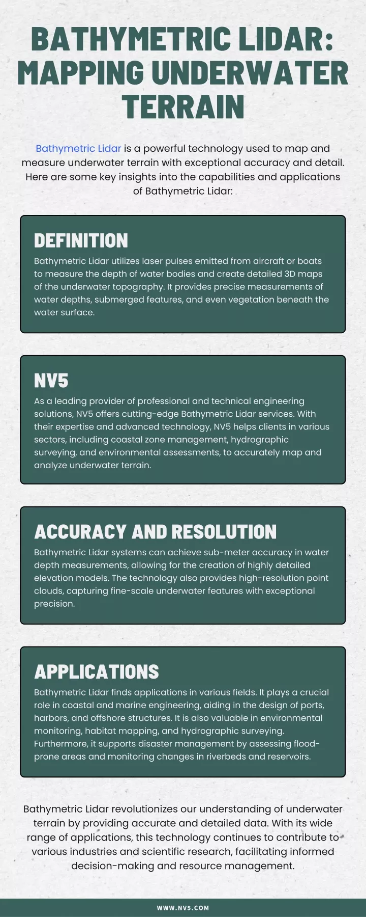 PPT - Bathymetric lidar: mapping underwater terrain PowerPoint ...