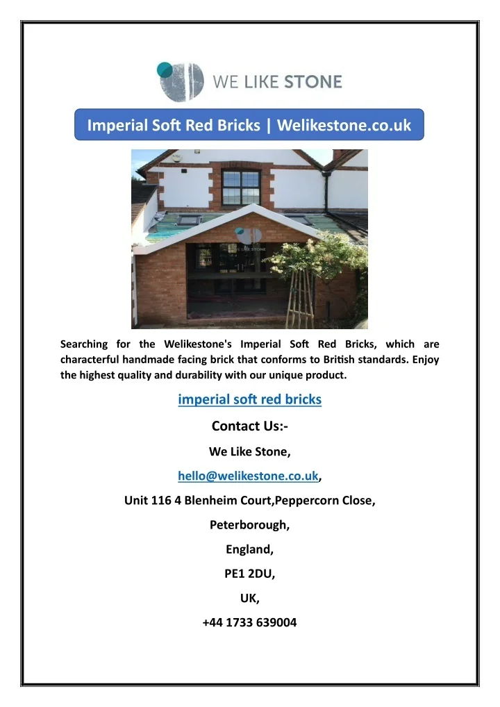 PPT Imperial Soft Red Bricks Welikestone co uk PowerPoint Ppt imperial soft red bricks welikestone co uk powerpoint