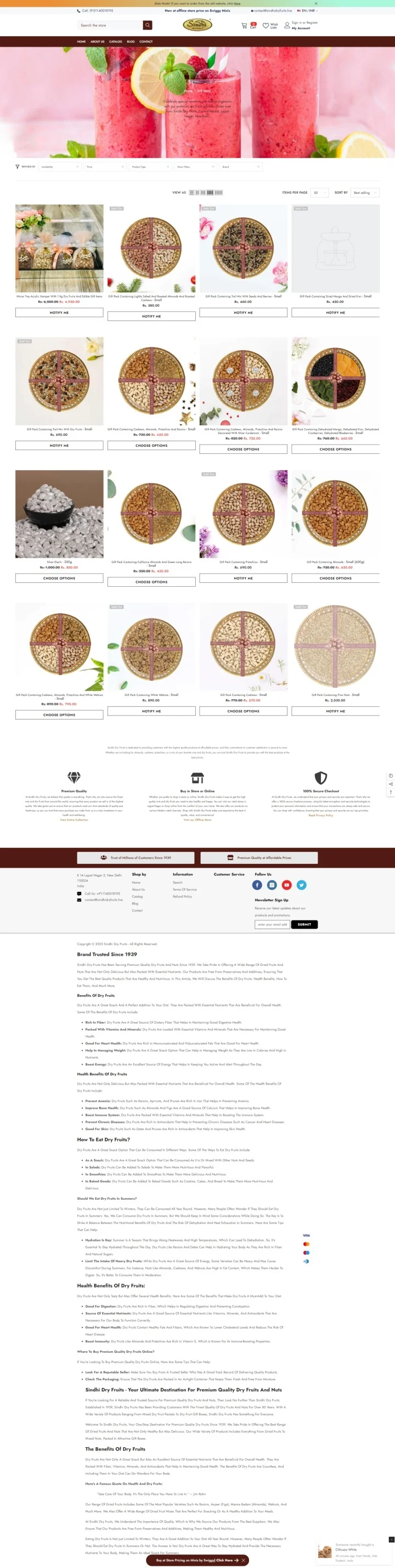 PPT Dry Fruits Mix & Mix Dry Fruit Pack Price Sindhi Dry Fruits PowerPoint Presentation ID