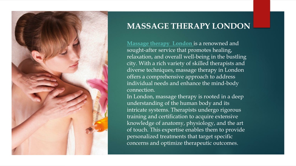 Ppt London Massage Therapist Powerpoint Presentation Free Download