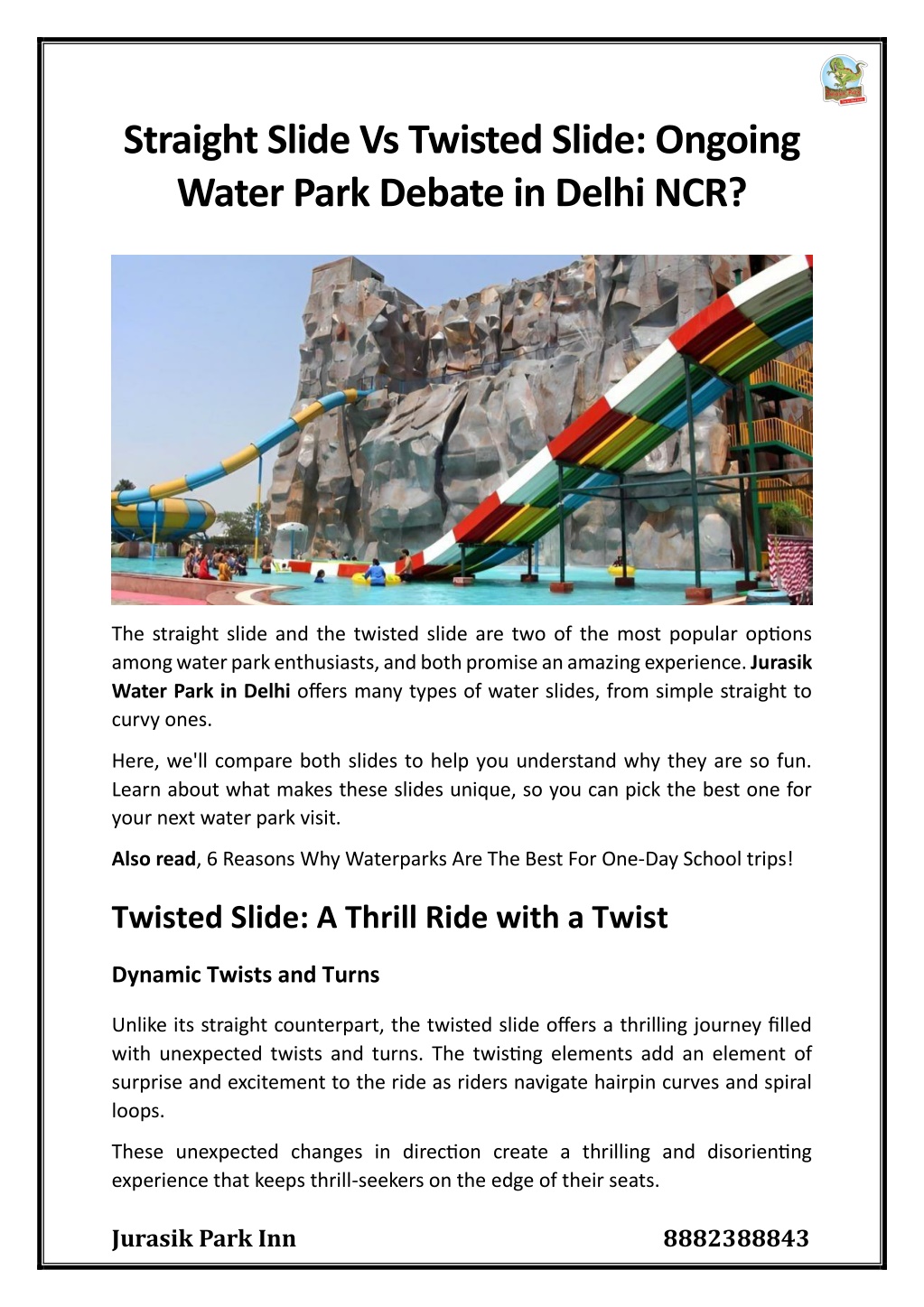 PPT - Straight Slide Vs Twisted Slide: Ongoing Water Park Debate In ...