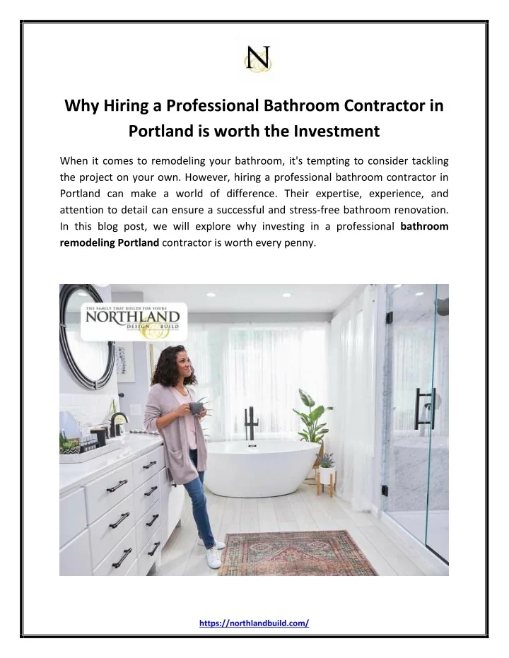 PPT Why Hiring a Professional Bathroom Contractor in Portland is