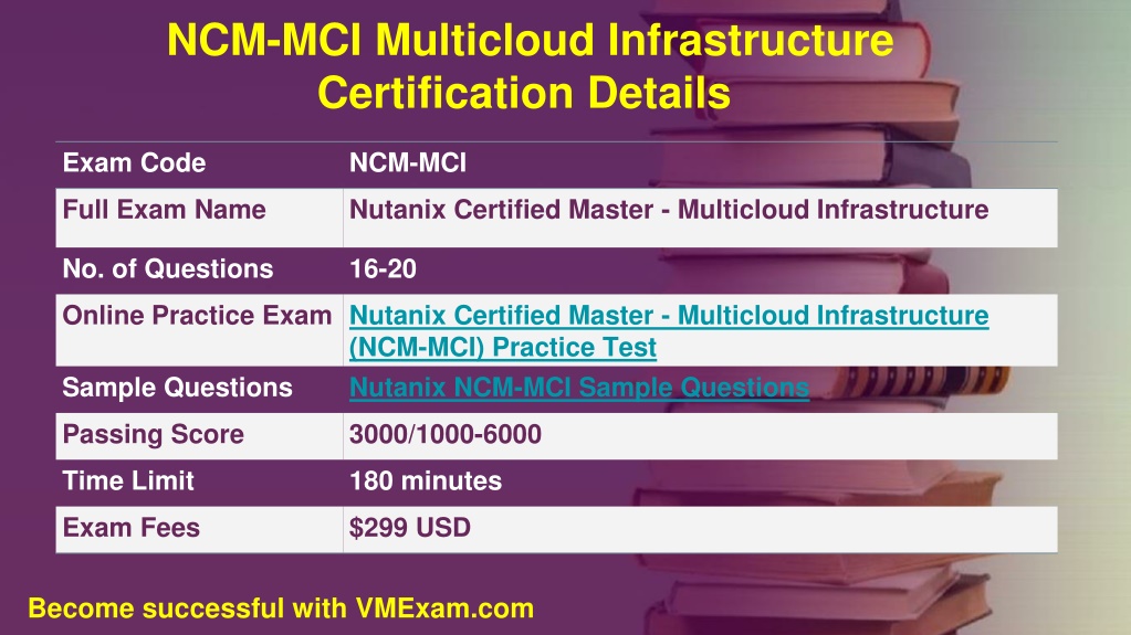 PPT - Start Your Preparation For Nutanix NCM-MCI Exam PowerPoint ...