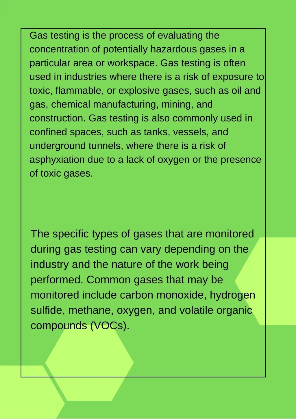 PPT - Understanding Gas Testing: Process & Importance of Authorized Gas ...