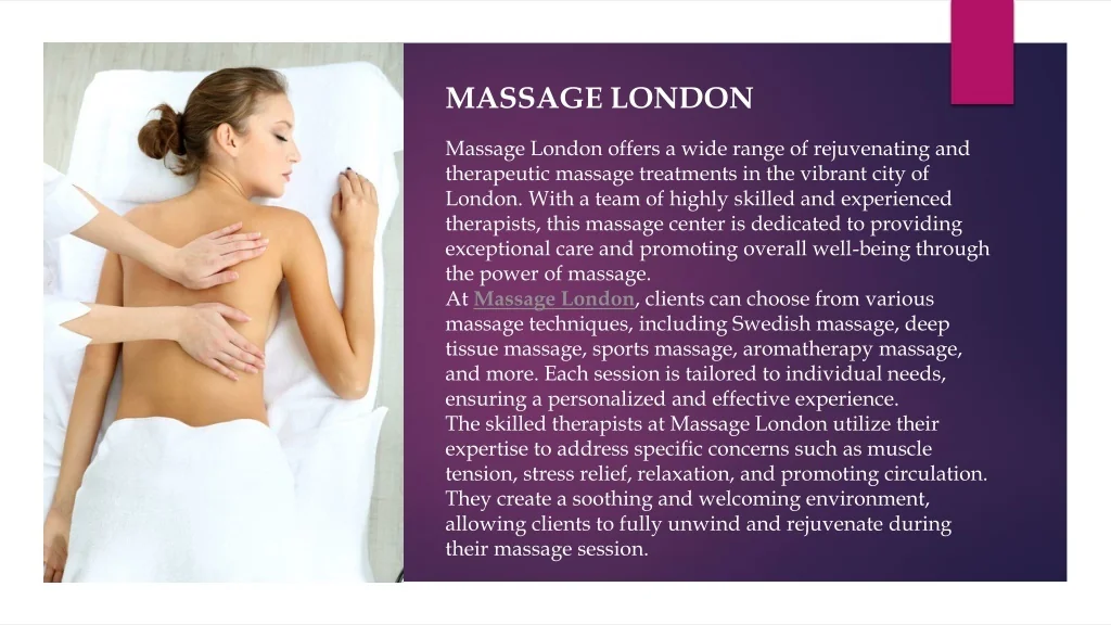 PPT best London massage therapists PowerPoint Presentation, free