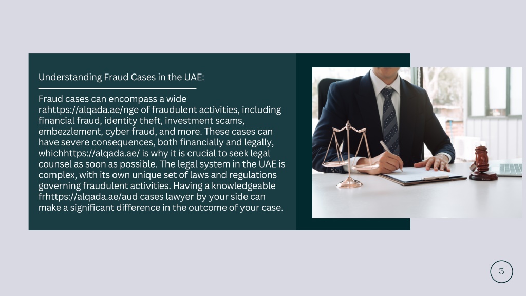 PPT - Fraud Cases Lawyer in UAE PowerPoint Presentation, free download ...