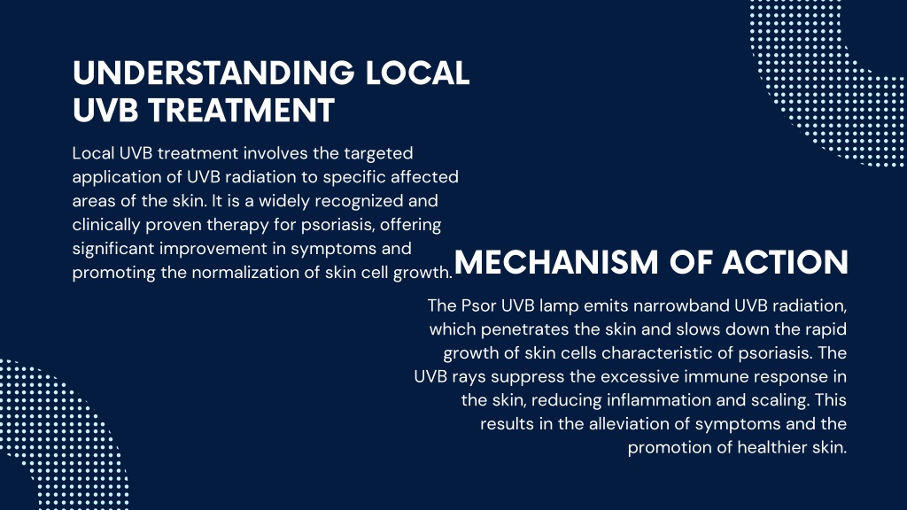 PPT - Psor UVB Lamp - Local UVB Treatment PowerPoint Presentation, Free ...