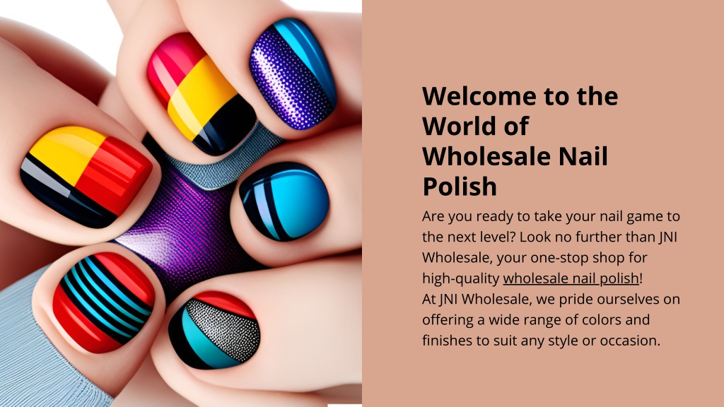 Buy Wholesale Nail Polish 48 Pieces of Trendy Nail Lacquer Polish Set,  Shimmering Nail Polish for Nails or for Professional Beauty Shop Usage  Online in India - Etsy