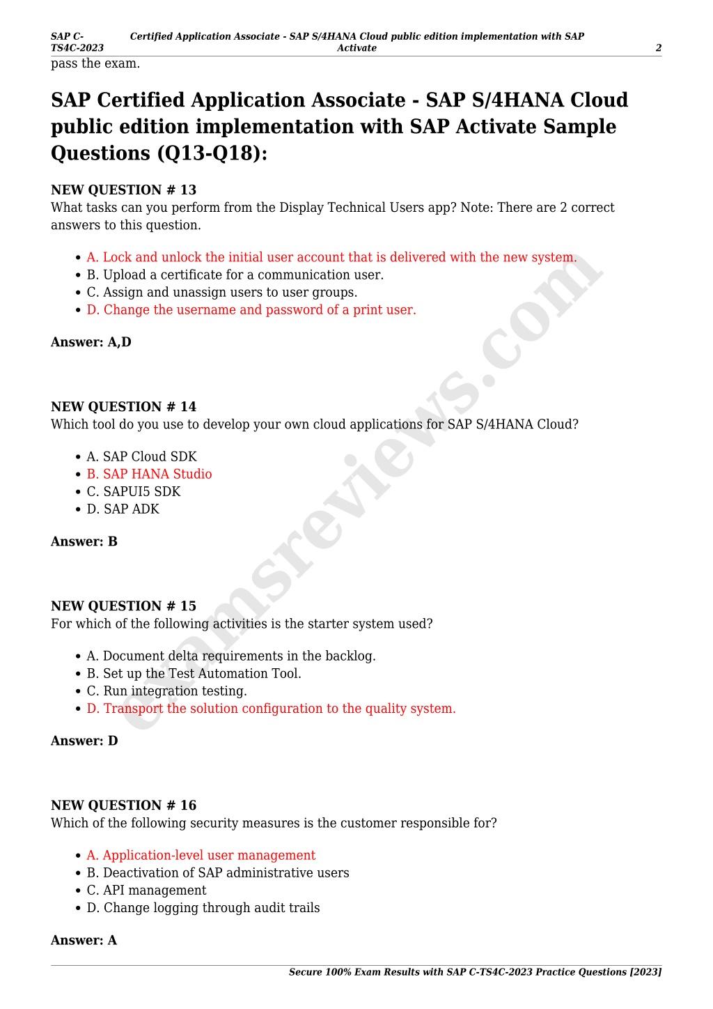 C_TS4CO_2023유효한 덤프공부