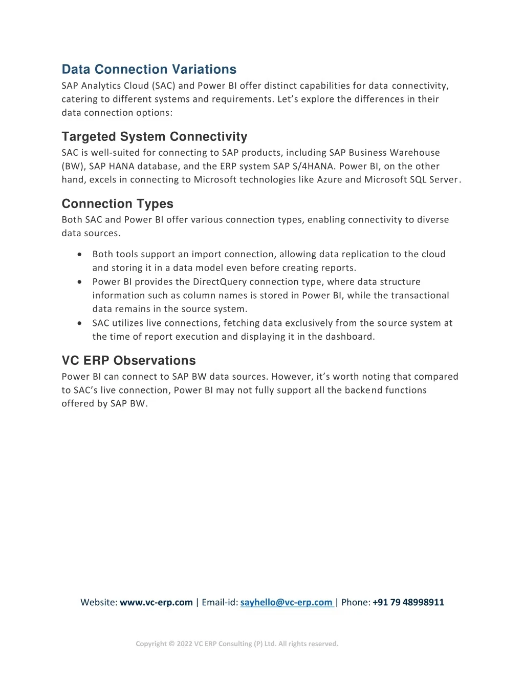 Sac Connection Types PPT - Power BI vs SAC: Which BI Solution Reigns Supreme in Business ...