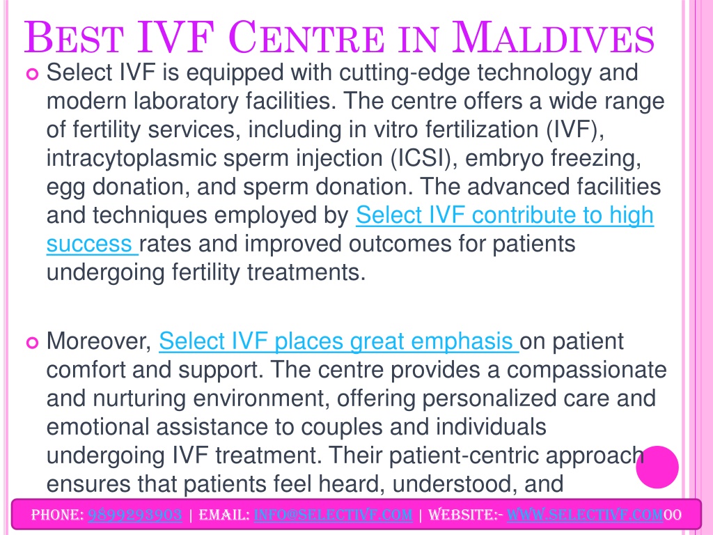 Ppt Best Ivf Centre In Maldives Powerpoint Presentation Free Download Id12268592 0558