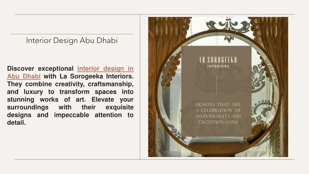 PPT - Interior Design Abu Dhabi PowerPoint Presentation, free download ...