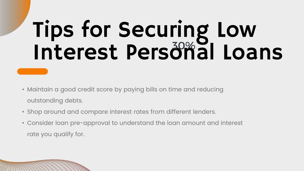 Ppt - Borrow Smart, Borrow Better: Navigating The World Of Low Interest 