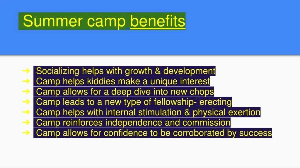 PPT Best Sleepaway Camps For Girls PowerPoint Presentation, free