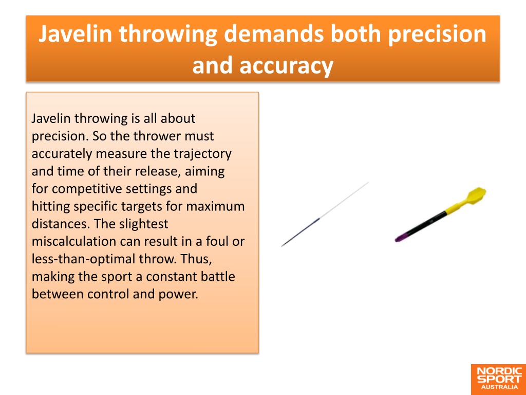 PPT - A comprehensive insight into the Technique of throwing Javelin ...