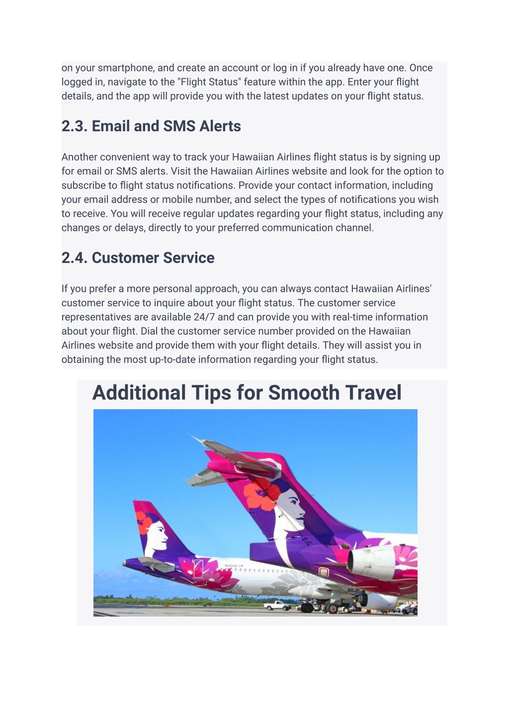 PPT - Hawaiian Airlines Flight Status_ Everything You Need to Know ...