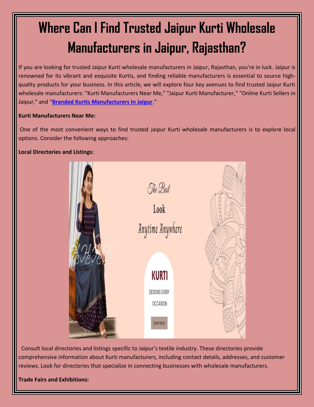 Top Designer Women Kurti Wholesalers in Jaipur - डिज़ाइनर वीमेन कुर्ती  व्होलेसलेर्स, जयपुर - Best Party Wear Kurti Wholesalers - Justdial
