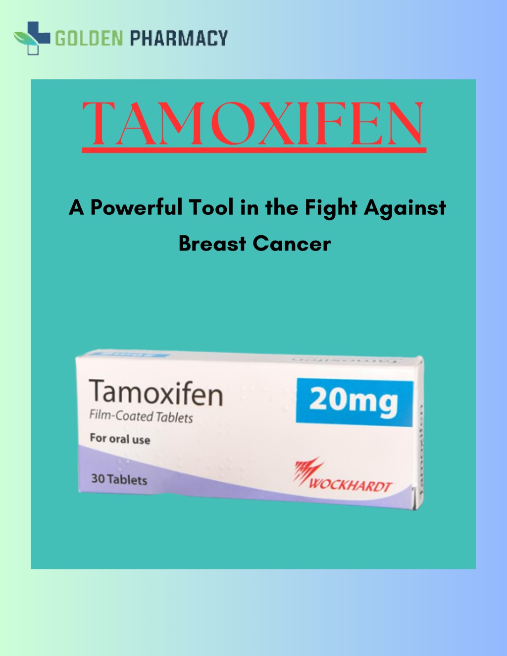 PPT _Tamoxifen A Powerful Tool in the Fight Against Breast Cancer
