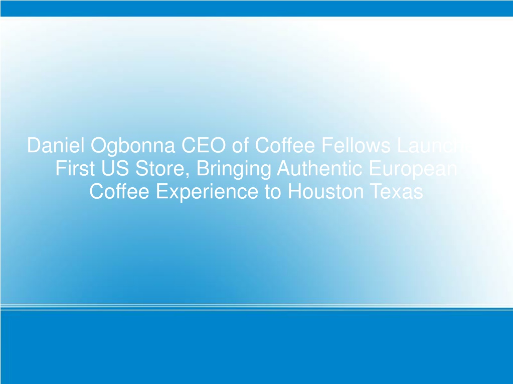 Popular German craft coffee shop concept, Coffee Fellows, to open in Houston