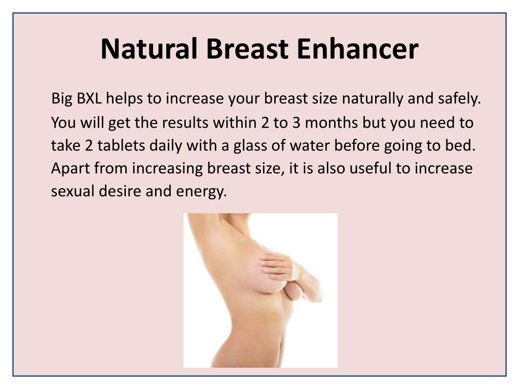 Increase Breast Size with Breast Enhancement Capsule