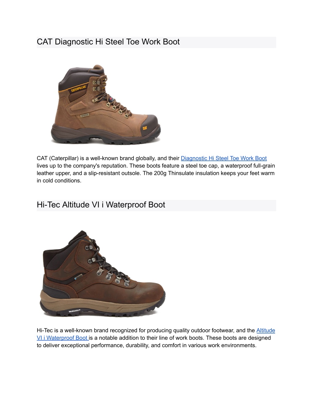 PPT - Top 10 Work Boots in Australia Safety and Comfort Combined ...